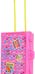 Valise Rose 3D E-TING pour Voyage en Train