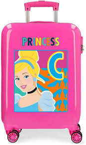 Valise Trolley Cabine Disney Princesses - Rose