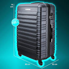 KESSER® Valise Rigide avec Balance et Étiquette de Voyage
