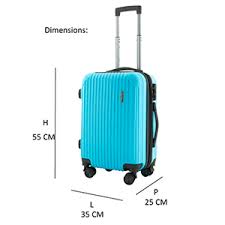 Valise Cabine Extensible Spacewalker Jet 55/27 à 4 Roulettes