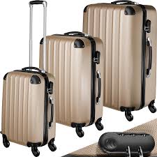 Set de Valises de Voyage TecTake® - 3 Tailles