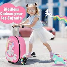 Valise Enfant 2 en 1 avec Motif Animé