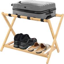 Porte-bagages Pliable en Bambou REDCAMP