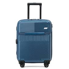 Valise Cabine Multi-Fonction 20'' - Ouverture Avant - Bleu Marine