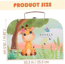 Boîte Valise Décorative pour Enfants EXCEART
