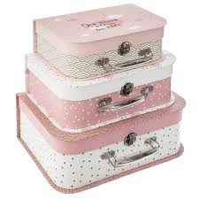 Set de 3 Valisettes Enfant Douceur - Atmosphera