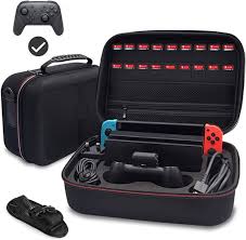 Étui Rigide LYCEBELL pour Nintendo Switch - Sacoche de Transport Anti-Choc