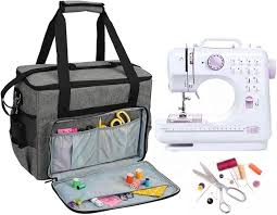 Valise Grise pour Machine à Coudre 45x35x24 cm