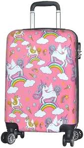 Valise Licorne MADISSON - Bleu pour Vols Low Cost