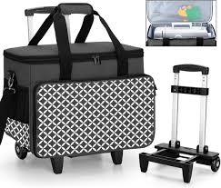 Yarwo : Sac à Roulettes Détachable pour Machine à Coudre