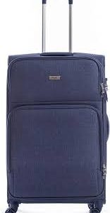 Valise Souple 79 cm 8 Roulettes Violine Alpini