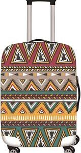 Housse de Valise Élastique Motifs Irréguliers