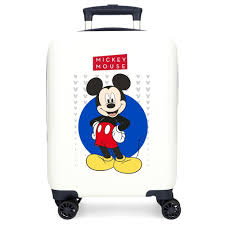 Valise de Cabine Minnie Enjoy The Day - Blanche 33 cm