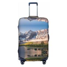 Housse Lavable pour Valise - Motif Montagne