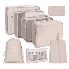 Organisateur de Voyage OSDUE - Set de 8 Accessoires