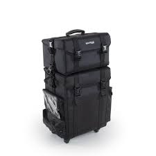 Valise Professionnelle Noire à Double Compartiment Beautélive