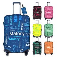 Housse de Valise Personnalisée avec Photo et Texte