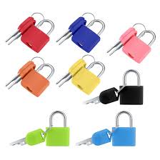 Set de 8 Cadenas Colorés pour Bagages et Casiers