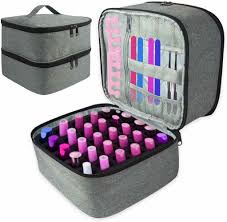 Mallette à Vernis Double Couche Portable