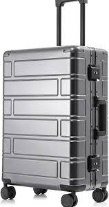 Valise SilteD en Alliage Métallique avec Roues Universelles et Mot de Passe