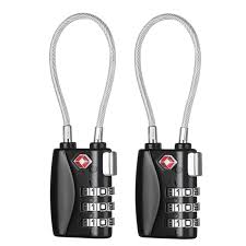 Cadenas TSA ZHEGE pour Bagages - Code 3