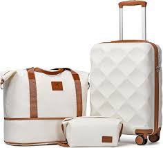 Set de Voyage Britannique : 3 Valises Cabine et Sac Pliable