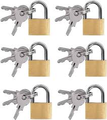 Cadenas Mini en Laiton SoundZero - 6 Pièces
