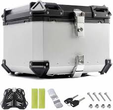 Valise Moto en Aluminium Étanche - Coffre Casque 28L à 100L