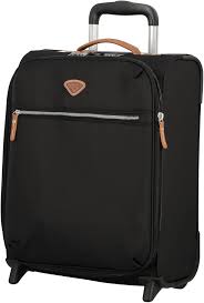 Valise Cabine Extensible JUMP 2 Roues - Noir