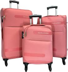 Ensemble de Valises Rose 3 pièces - David Jones BA50493