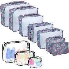 Enloffi : Lot de 10 Organisateurs Imperméables pour Valise