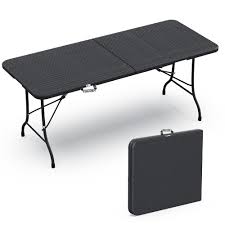 Table de Pique-Nique Pliable 8 Places 180x75cm HDPE