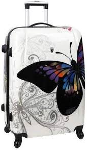 Valise Extensible Polycarbonate MADISSON 75 cm - Blanc 16820B