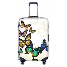 Housse de Valise Papillon Lavable - Tendance et Pratique