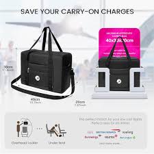 Sac de Voyage Pliable PERVADEO 40x30x20 pour Wizzair