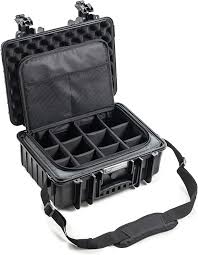 Valise B&W Outdoor 4000 Noir avec Sac Photo