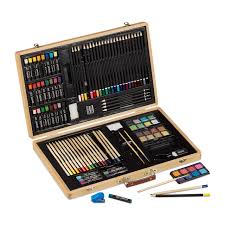 Valise Peinture XXL Relaxdays : Dessins et Crayons