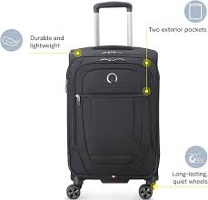 Valise Extensible Delsey Paris Helium DLX à Roulettes