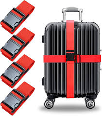 Sangles de Bagage Angying Kai - Ensemble de 4 pcs