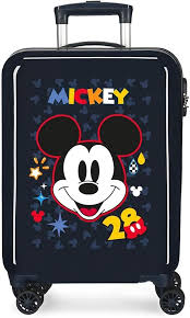 Valise Disney Mickey Get Moving - Cabin Bleu 38x55x20 cm