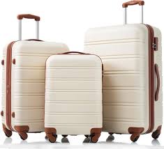 Ensemble de Valises Légères 3 Pièces Approuvées Compagnies Aériennes