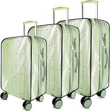 Housses de Valise Transparentes - Lot de 3