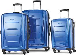Set de Valises Rigides Samsonite Winfield 2 - Bleu Nordique