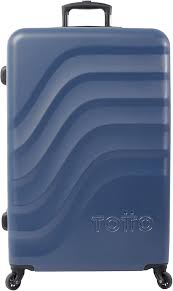 TOTTO - Grande Valise Trolley Bazy Bleu Foncé : L'Indispensable Voyageur