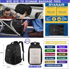 Bagage Cabine 40x20x25 - Sac à Dos Voyage Ryanair