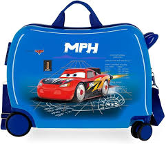 Valise Rigide Disney Cars Rocket Racing 34L - Bleu