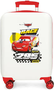 Valise Disney Cars Joy 41 - Cabine 50 Blanc