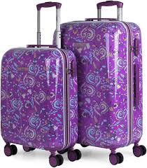 Lois - Valises de Voyage Fille en Polycarbonate à 4 Roues