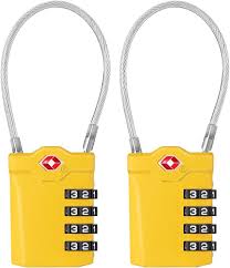 Cadenas TSA à Alarme ZHEGE - Sécurisez Vos Valises!