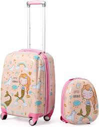 Valise Enfant 18" & Sac à Dos 12" RELAX4LIFE en ABS